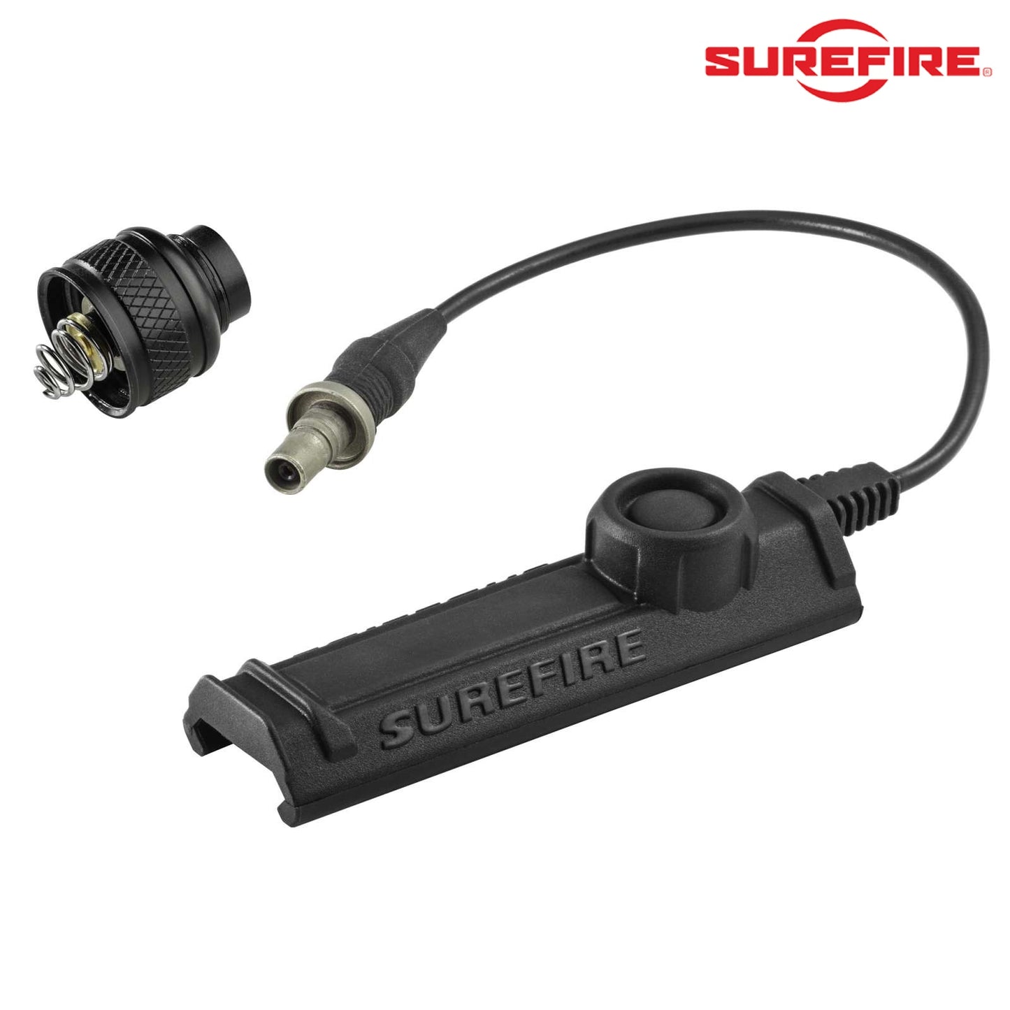 SureFire Scout Light Replacement Tailcap Assembly w/ SR07 Rail Tape Switch